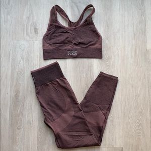 PINK - Seamless Tight & Gym Racerback